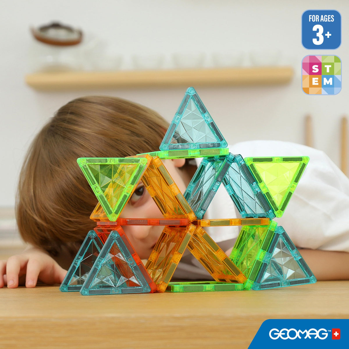 Geomag Magnetic Tiles 60 Pieces