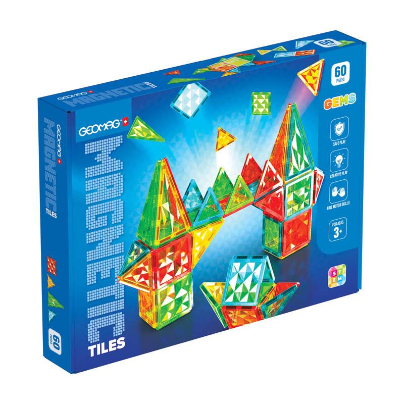 Geomag Magnetic Tiles 60 Pieces