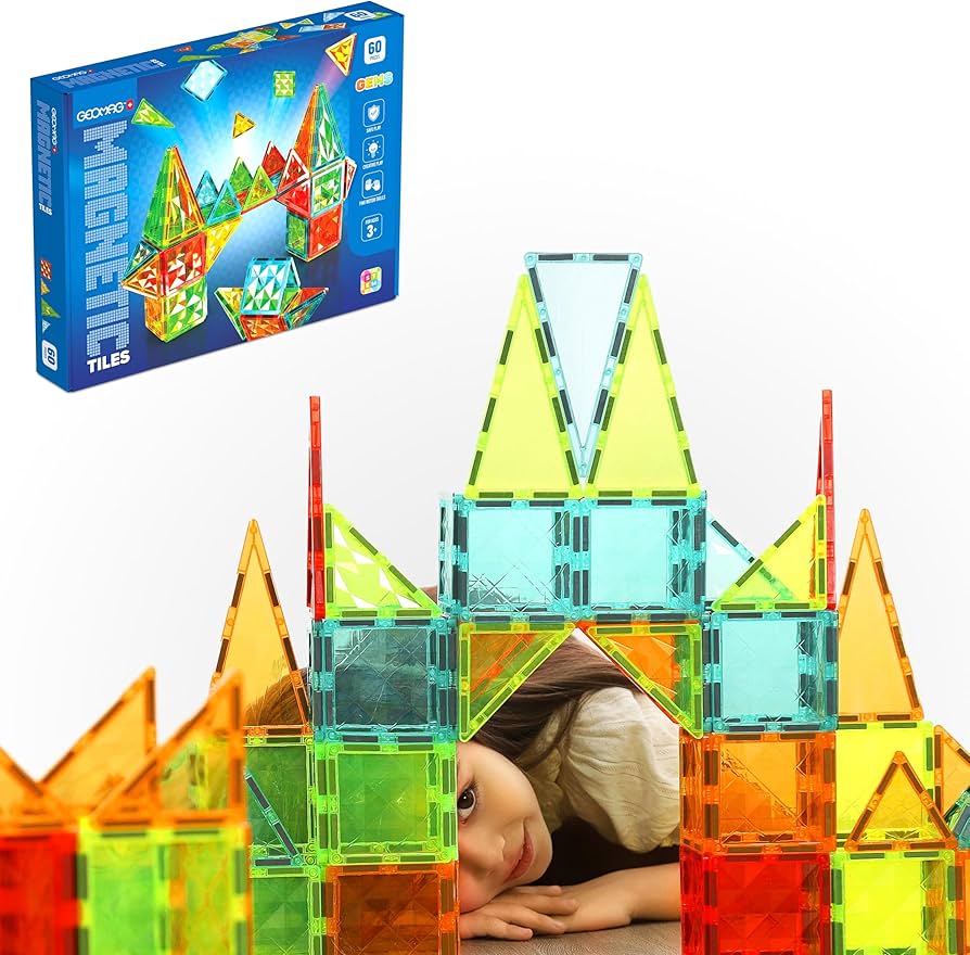 Geomag Magnetic Tiles 60 Pieces