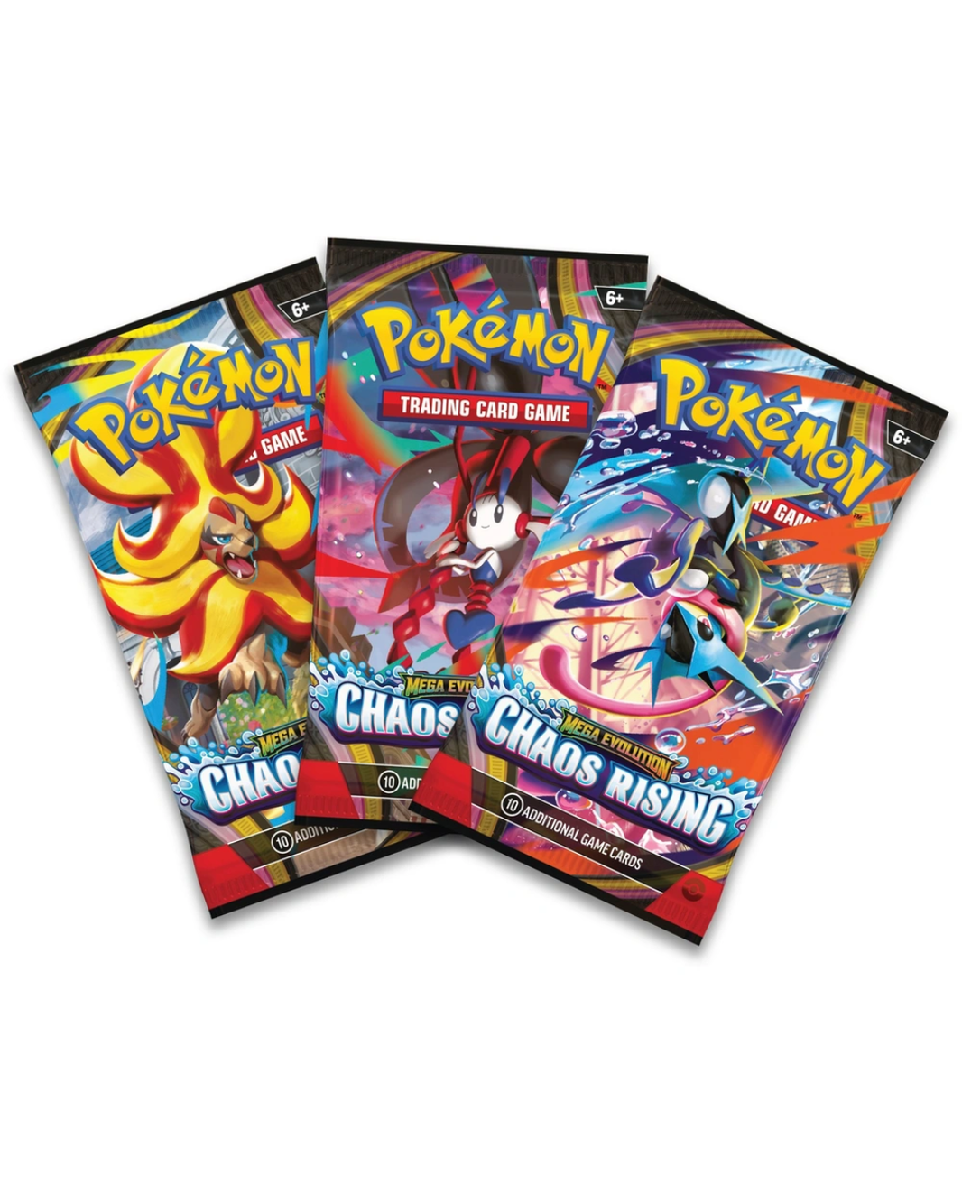 Pokémon TCG Mega Evolution Chaos Rising Single Booster Pack
