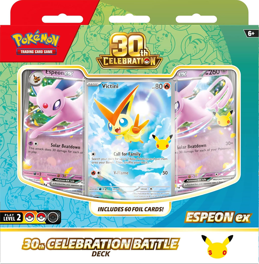 Pokemon 30th Celebration Battle Deck