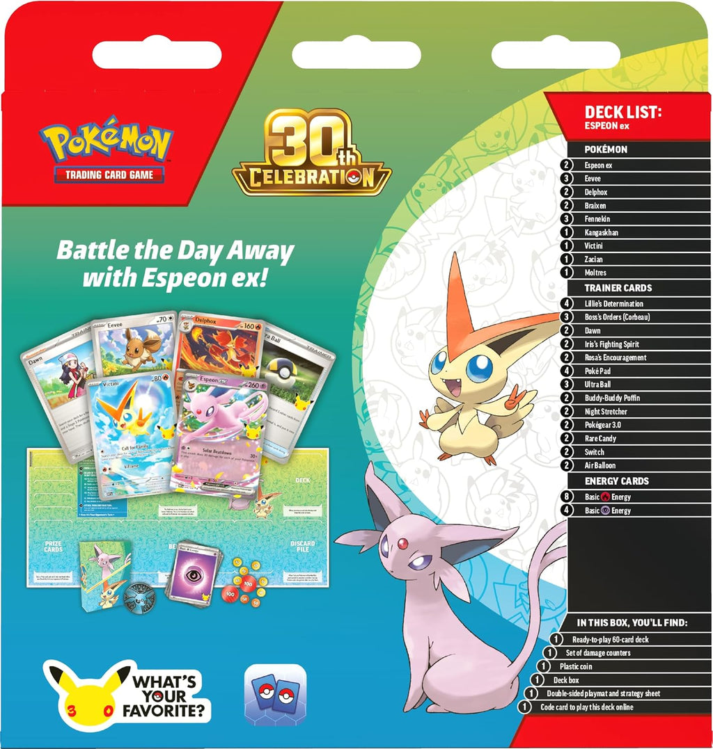 Pokemon 30th Celebration Battle Deck