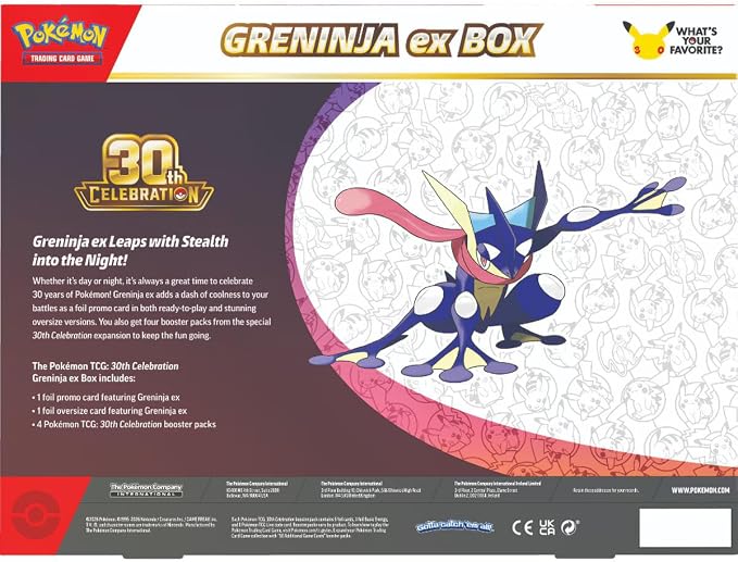 Pokémon Greninja ex Box