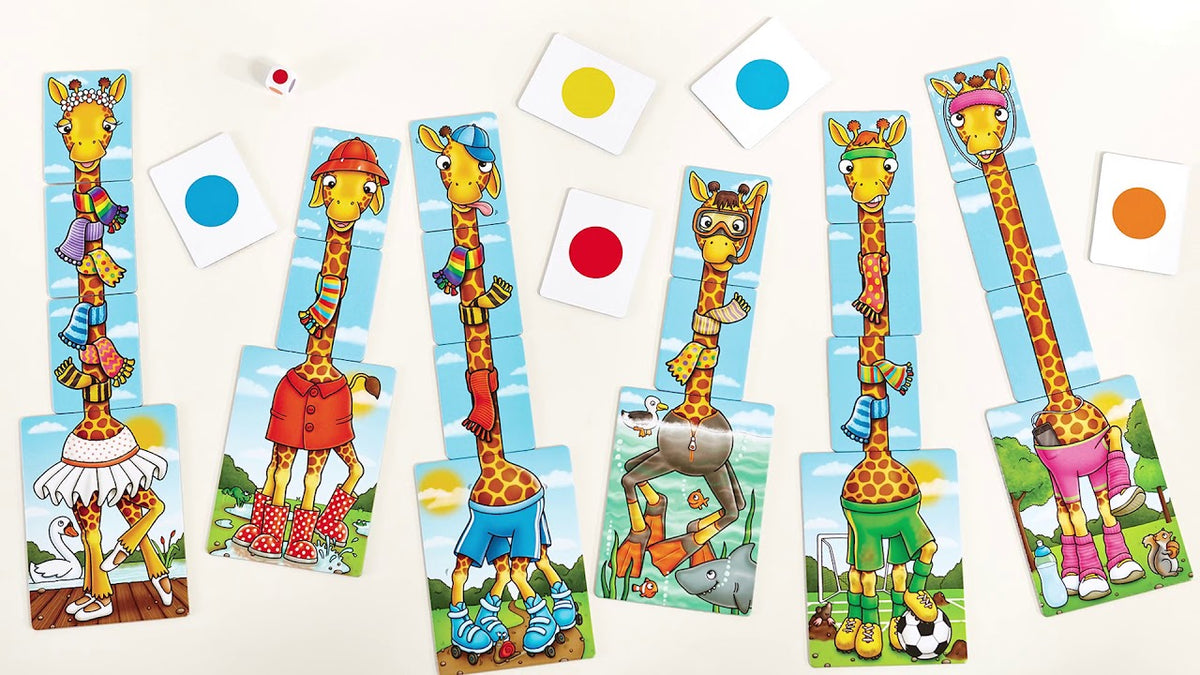 Giraffes In Scarves