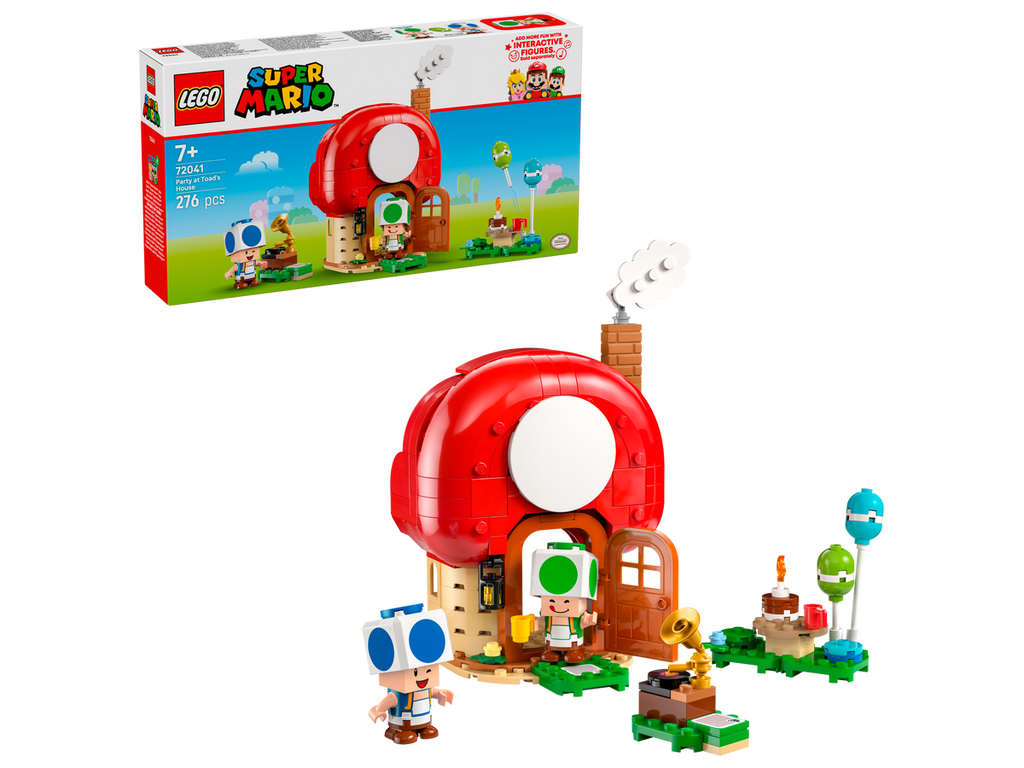 Lego Super Mario 72041 Party at Toad's House