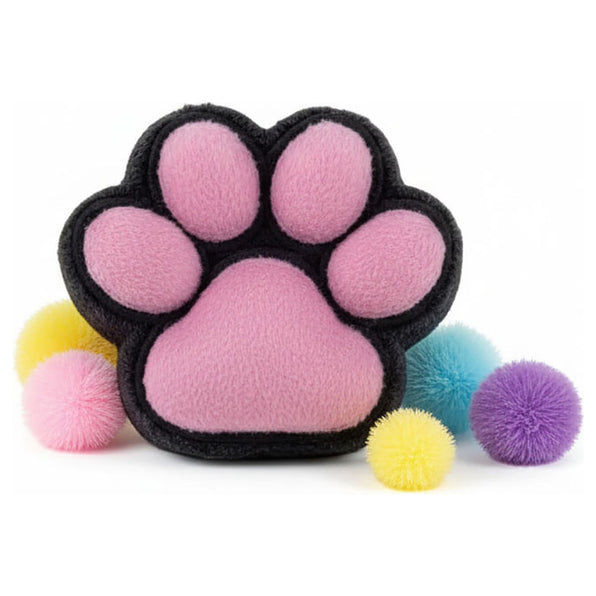 Squeezos Fluffy Cat Paw Squishy