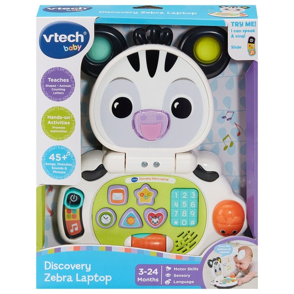 Vtech Discovery Zebra Laptop