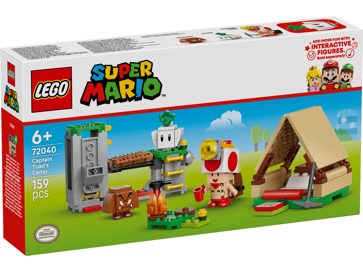 Lego Super Mario 72040 Captain Toad's Camp