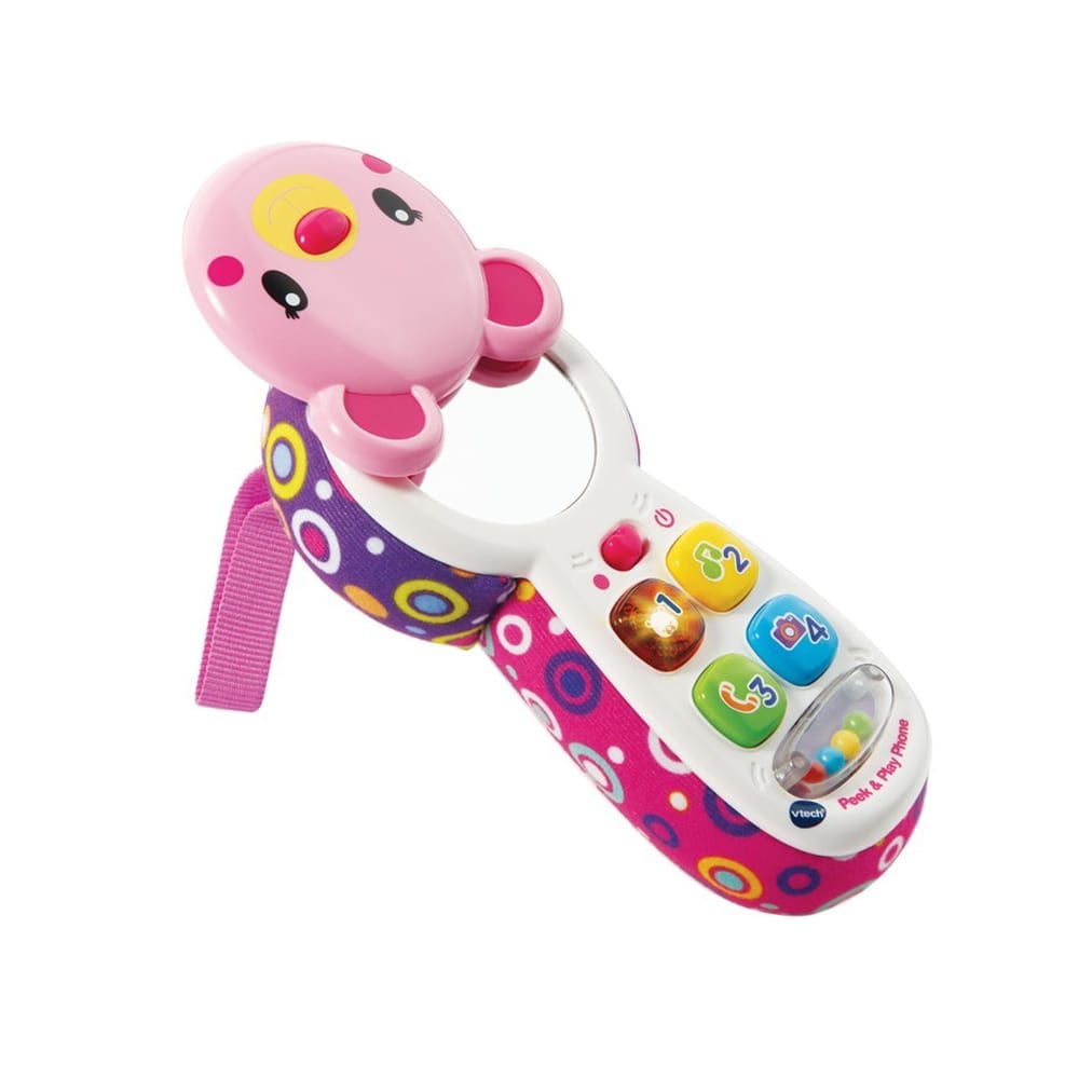Vtech Peek And Play Phone Pink