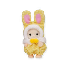 Sylvanian Families Cutie Collectables Colourful Bunny Costume Babies