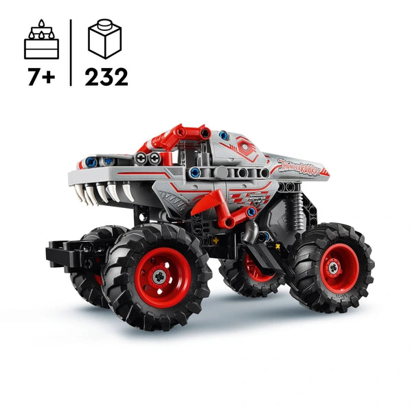 Lego Technic 42200 Monster Jam ThunderROARus Pull Back Truck Set