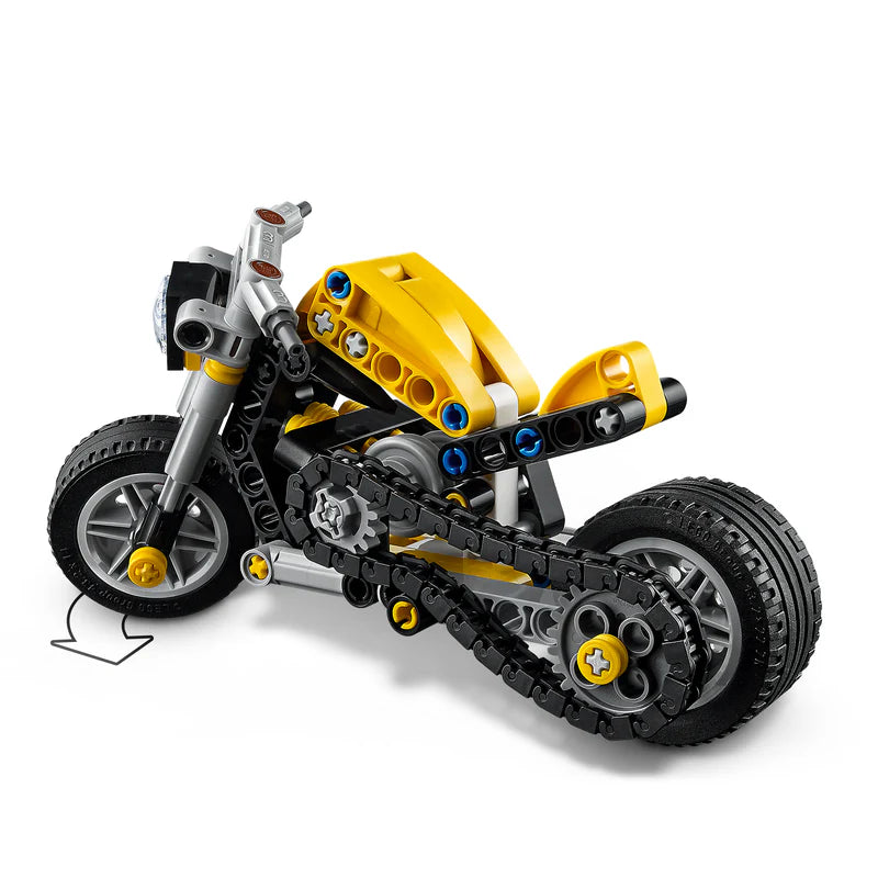 Lego Technic 42225 Yellow Motorbike