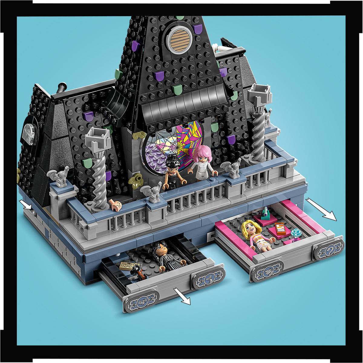 Lego Wednesday Addams 76781 Wednesday & Enid's Dorm Room