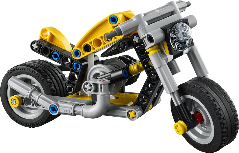 Lego Technic 42225 Yellow Motorbike