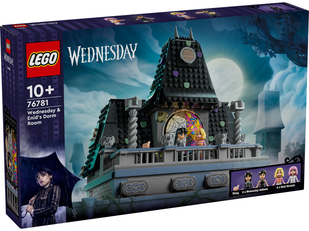 Lego Wednesday Addams 76781 Wednesday & Enid's Dorm Room