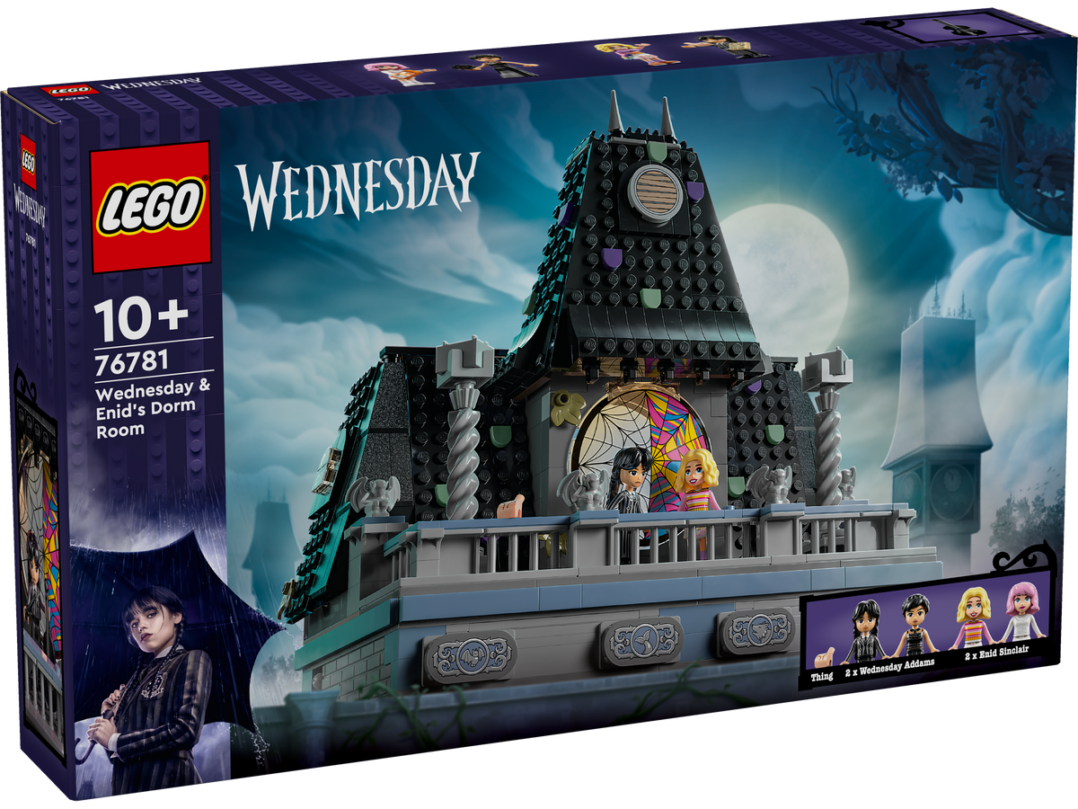 Lego Wednesday Addams 76781 Wednesday & Enid's Dorm Room