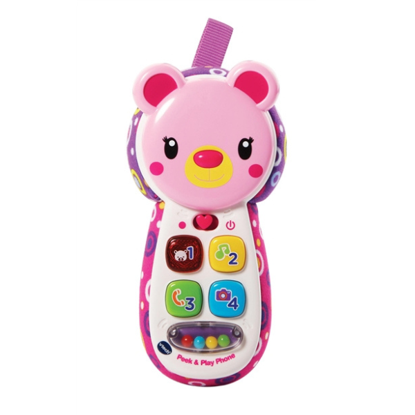 Vtech Peek And Play Phone Pink