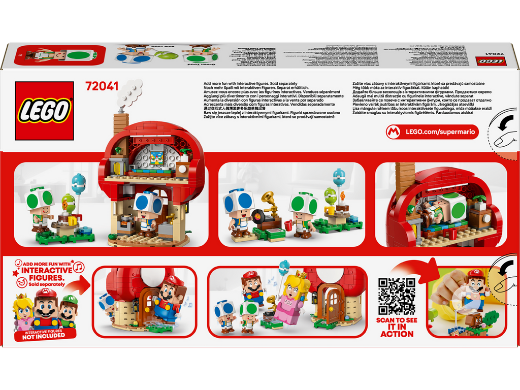 Lego Super Mario 72041 Party at Toad's House