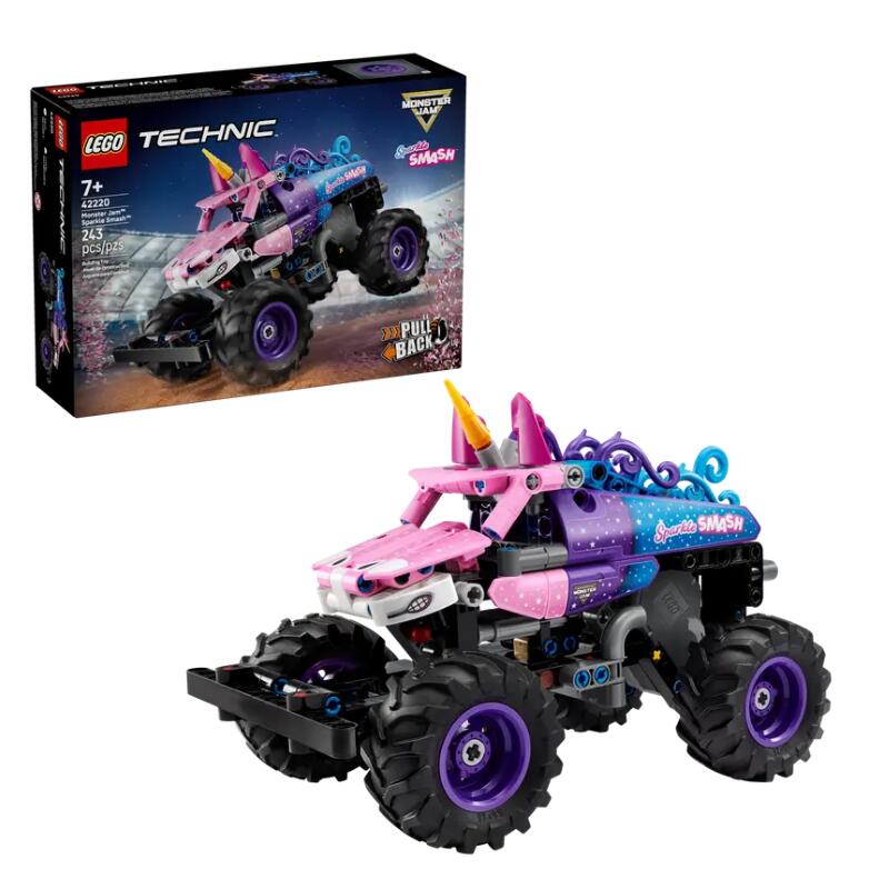 Lego Technic 42220 Monster Jam Sparkle Smash