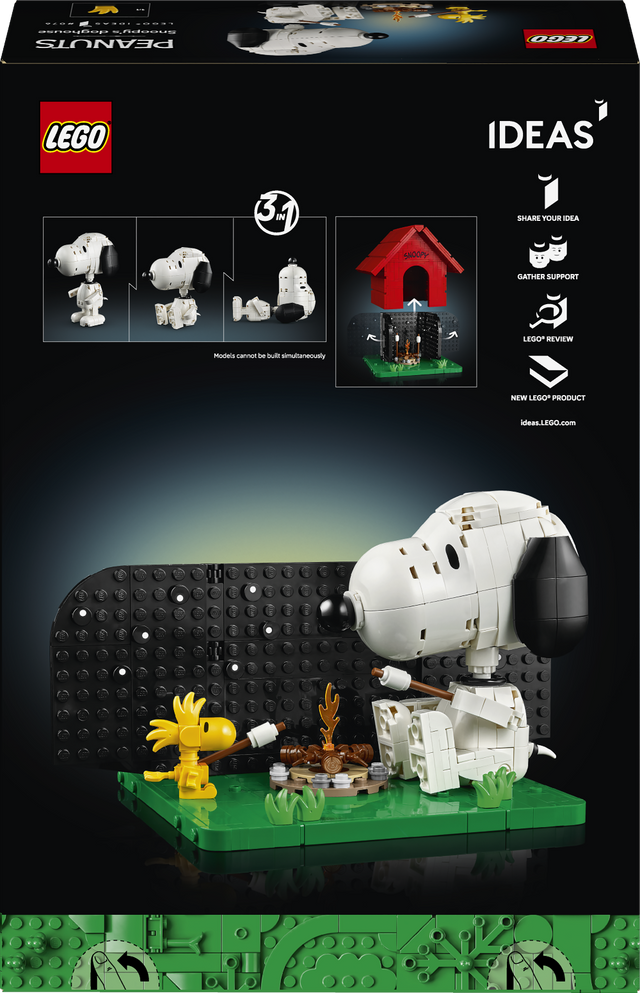 Lego Ideas 21368 Peanuts: Snoopy's Doghouse