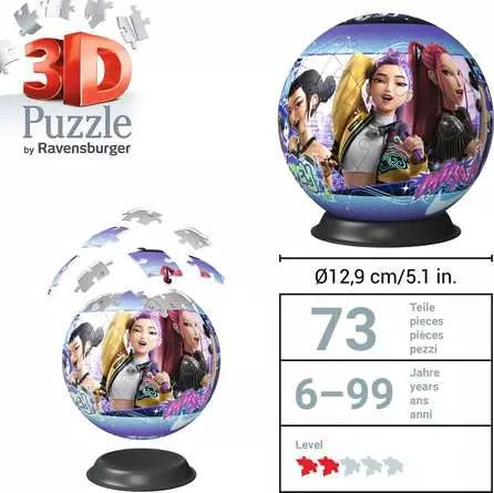 K-pop Demon Hunters 3D Puzzle
