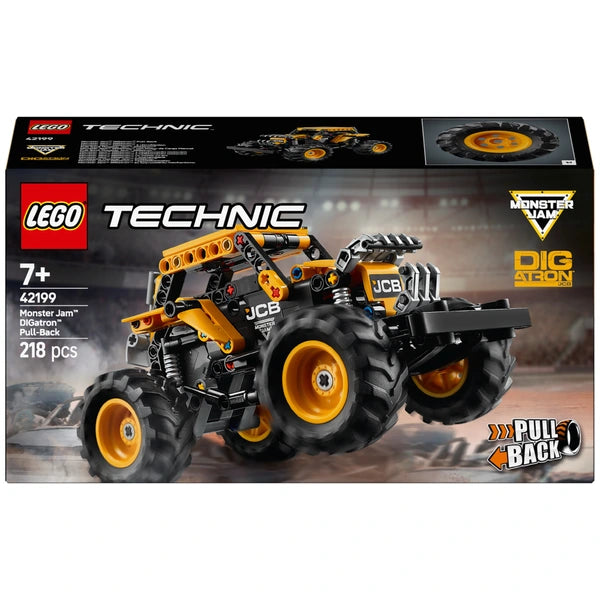 Lego Technic 42199 Monster Jam DIGatron Pull Back Truck