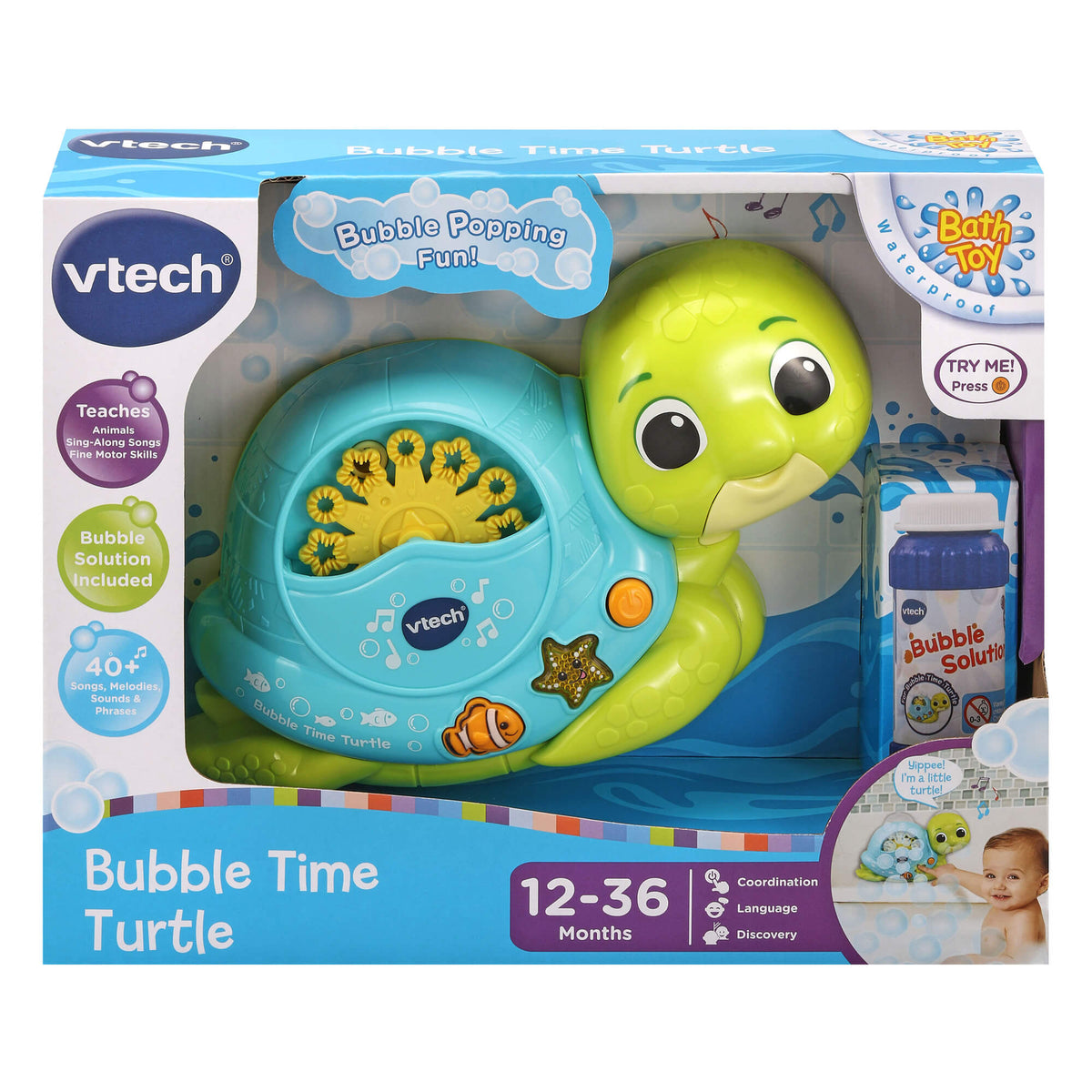 Vtech Bubble Time Turtle
