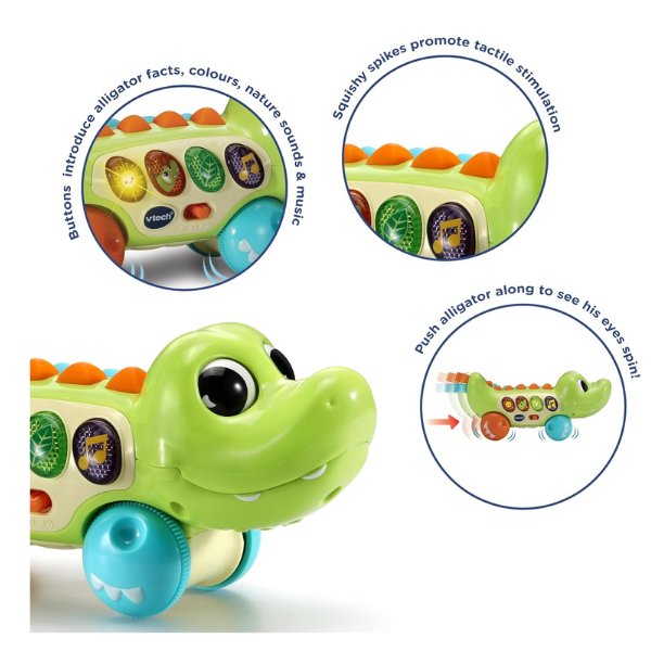 Vtech Squishy Spikes Alligator