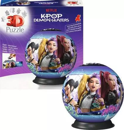 K-pop Demon Hunters 3D Puzzle