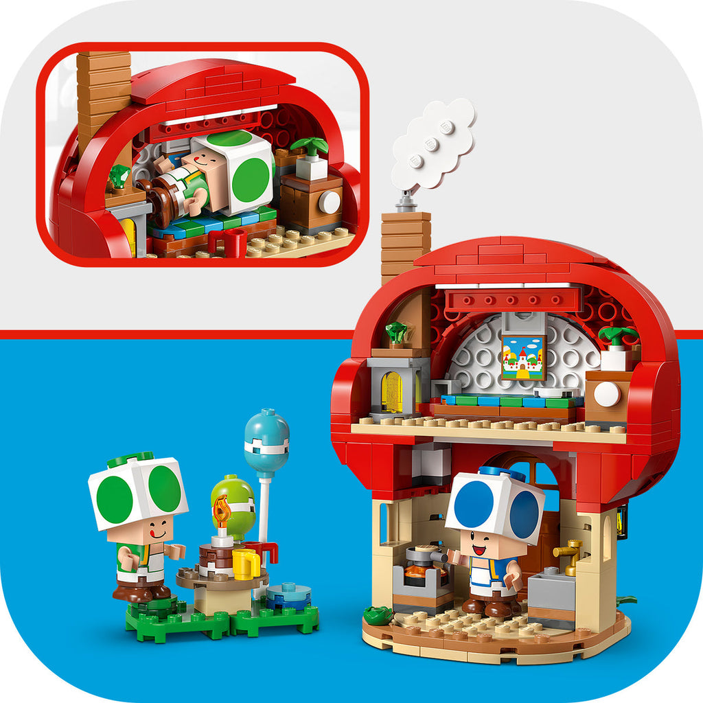 Lego Super Mario 72041 Party at Toad's House