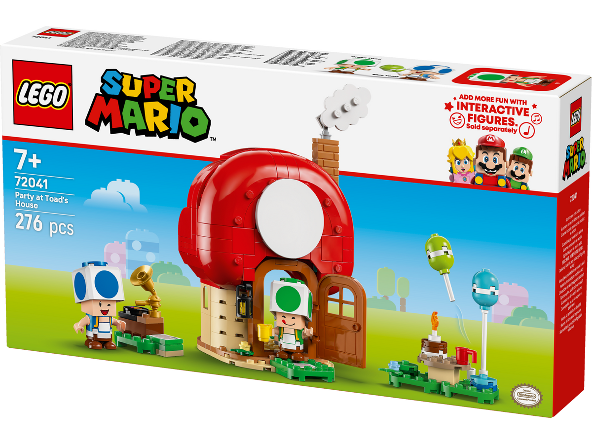 Lego Super Mario 72041 Party at Toad's House