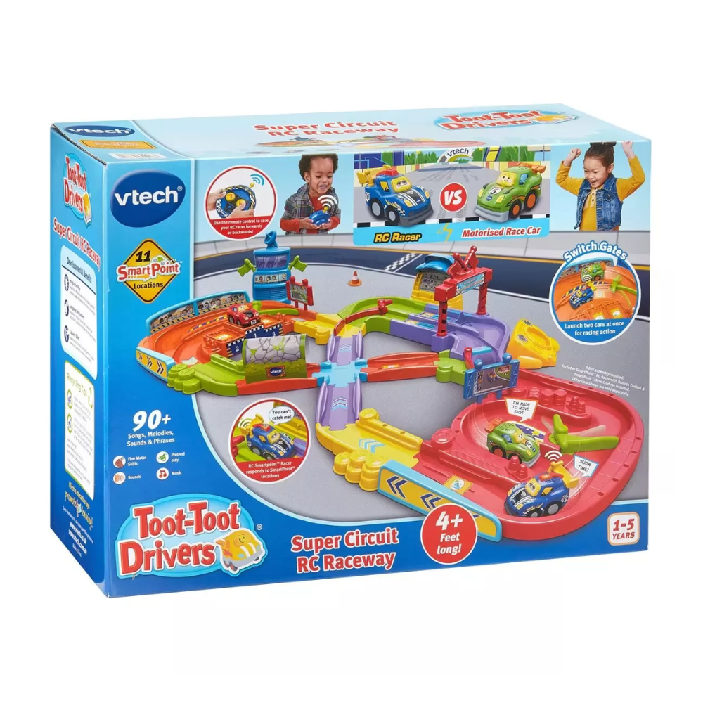 Vtech Toot Toot Drivers Super Circuit RC Raceway