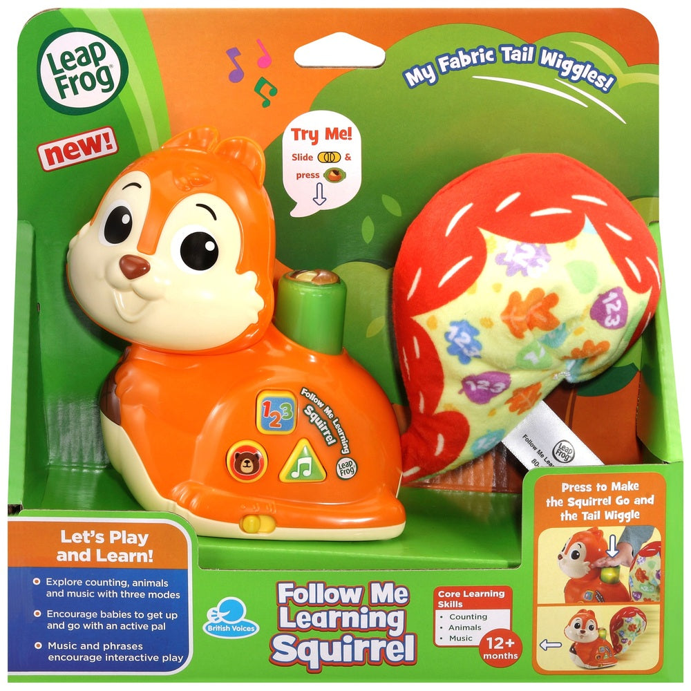 Leap Frog Follow Me Learning Squirrel