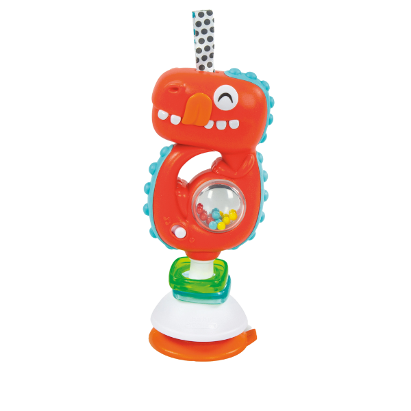 Baby Clementoni Hungry Dino Shake & Play Rattle