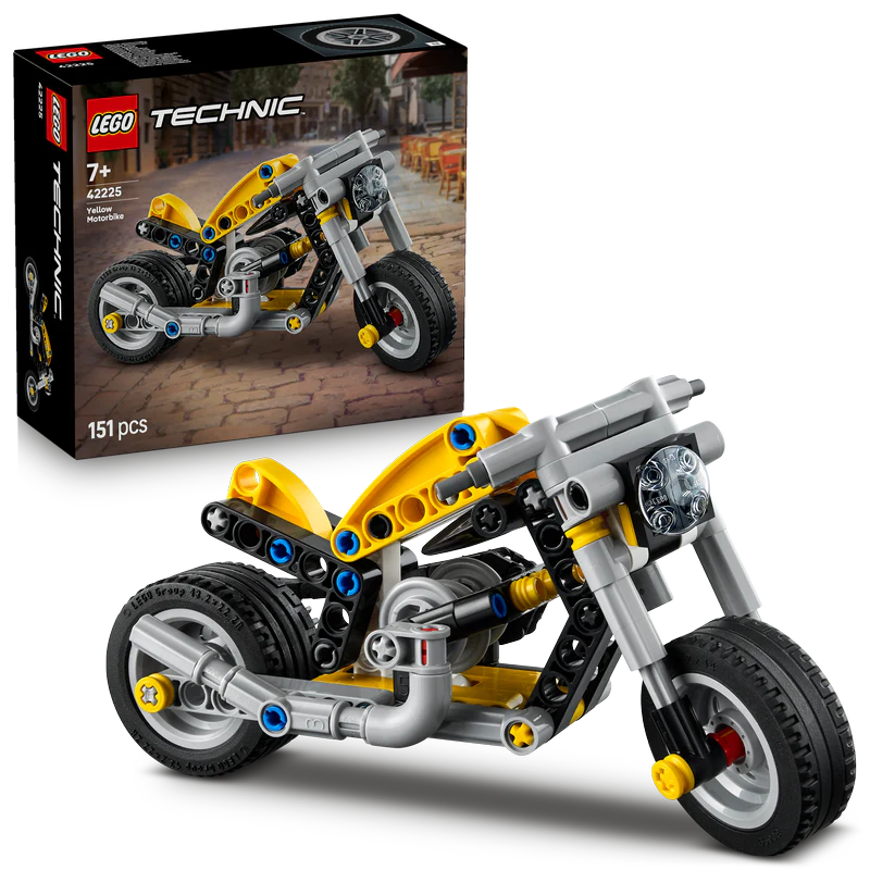 Lego Technic 42225 Yellow Motorbike