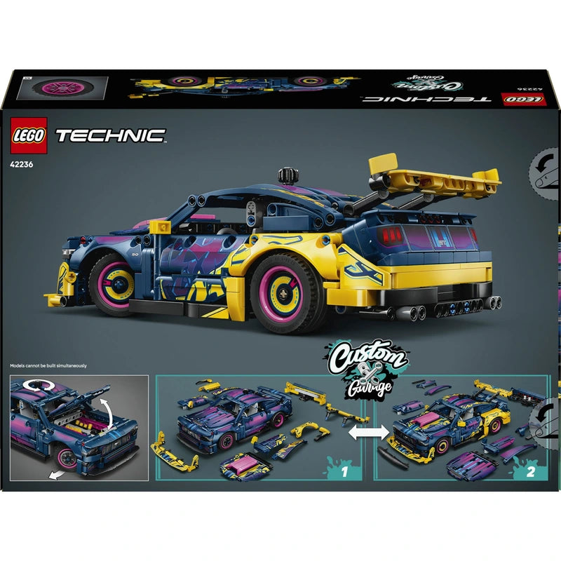 Lego 42236 Custom Garage Ford Mustang GT Car