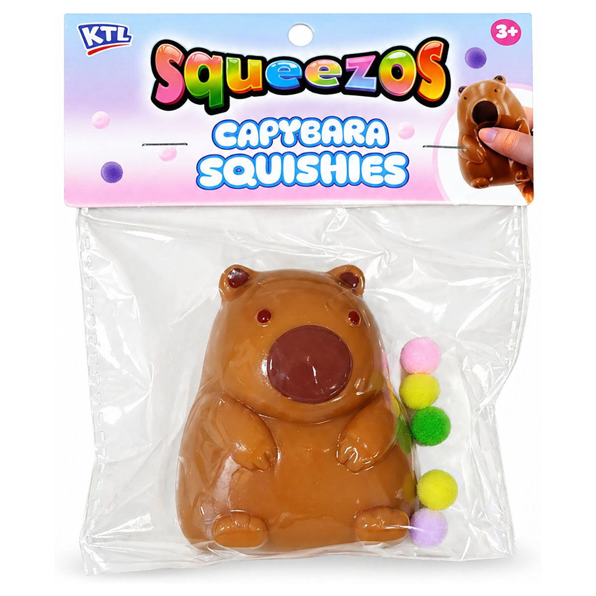 Squeezos Capybara Squishies
