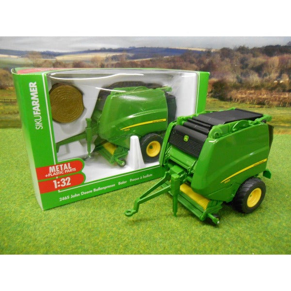 Siku 2465 John Deere 990 Round  Baler 1-32