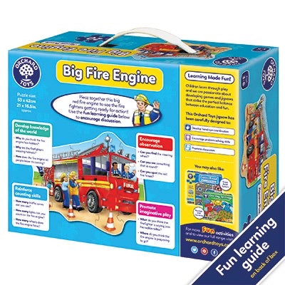 Big Fire Engine Jigsaw Puzzle