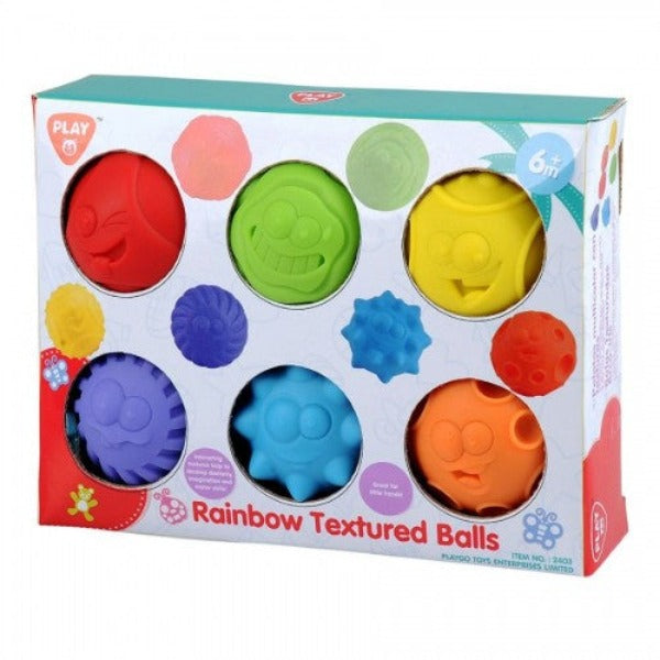 Sensory Rainbow Textured Balls