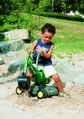 Rolly John Deere Excavator on Wheels