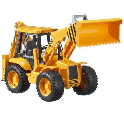 Bruder 02428 JCB 4CX Tractor with Frontloader & Digger