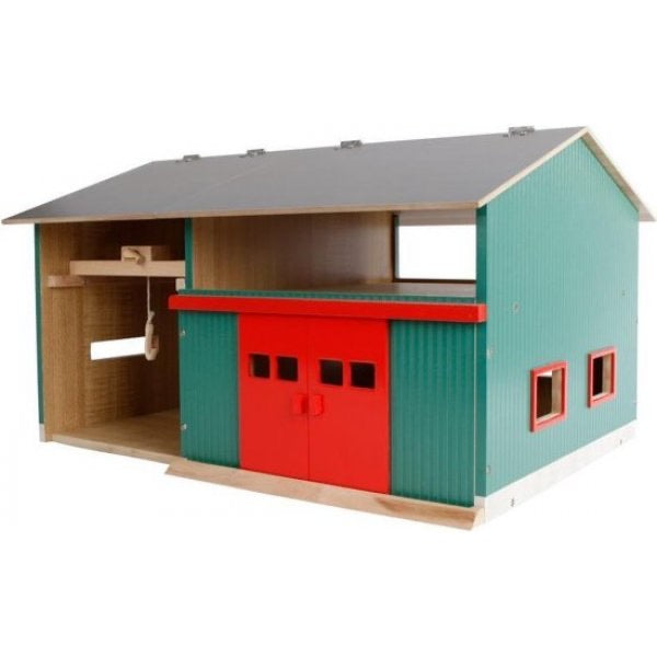 Kids Globe Wooden Farm Workshop With Storage