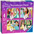 Disney Princess 4 in a Box Jigsaw Puzzle