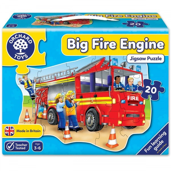 Big Fire Engine Jigsaw Puzzle