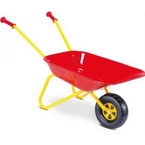 Rolly Metal Wheelbarrow