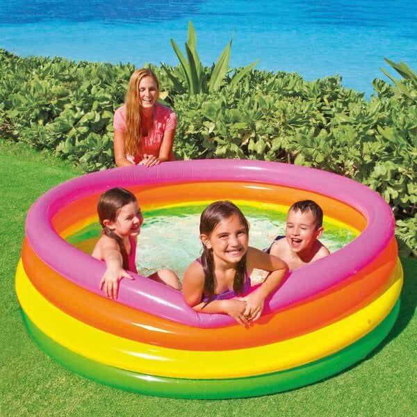 Intex Sunset Glow 4 Ring Pool 66" x 18"