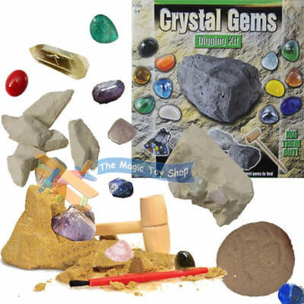 Dig Out Crystal Gems