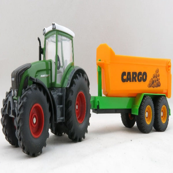 Siku 1989 Fendt Tractor with Hooklift Trailer