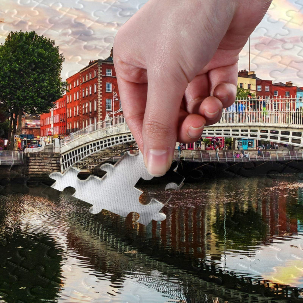 Ywow Ha’penny Bridge 1,000 Piece Puzzle